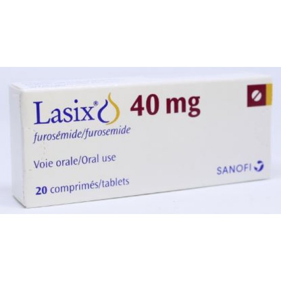 LASIX 40MG TABS 20`S LASIX 40MG TABS 20`S
